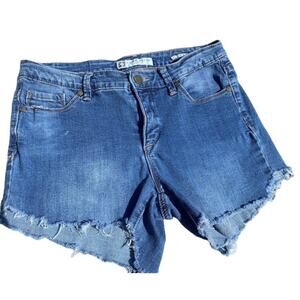 Anne Klein jean shorts Slim crop Missy Size 4 cut offs junior shorts womens desi